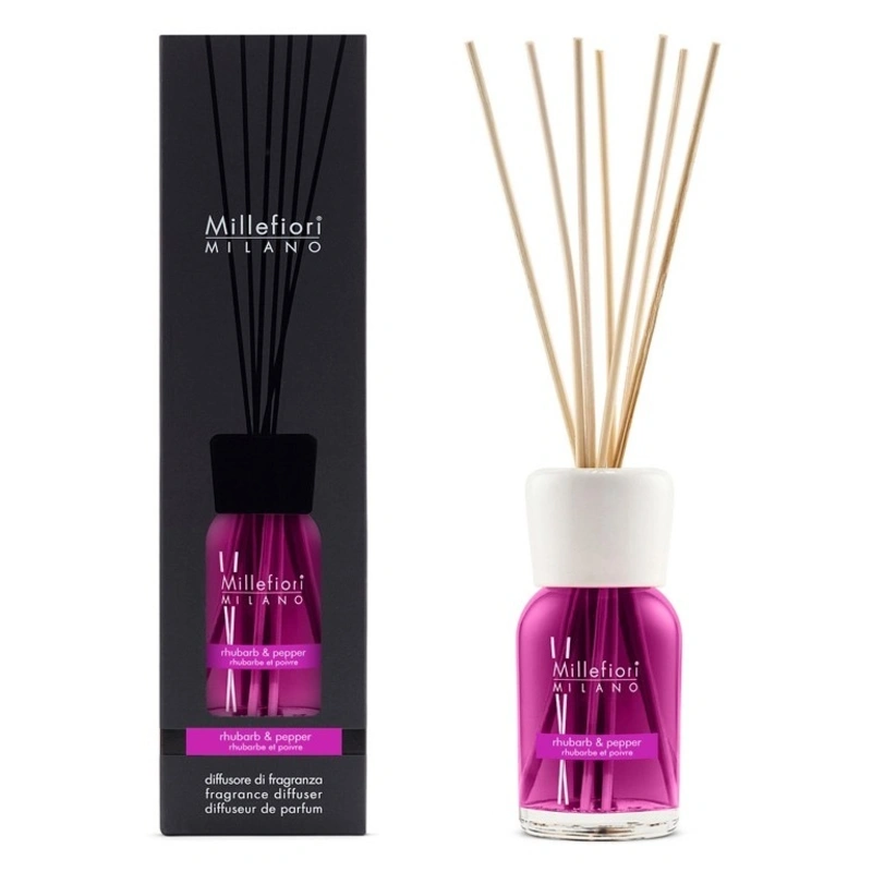 Millefiori Milano Difuzor de aromă Natural Rhubarb & Pepper 250 ml