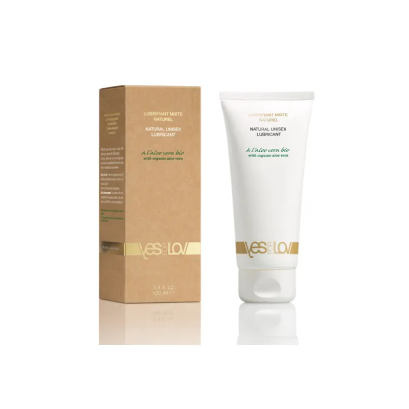 YESforLOV Gel lubrifiant cu Aloe Vera (Natural Unisex Lubricant) 100 ml