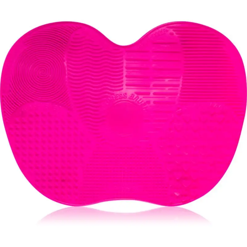 Lash Brow Silicone Make-up Brush Wash Matte Pink suport pentru curățarea pensulelor mărime XL 1 buc