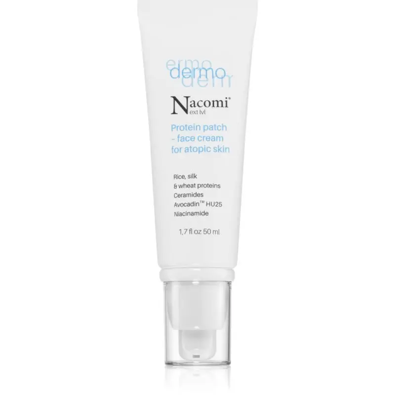 Nacomi Next Level Dermo crema calmanta pentru piele uscata spre atopica 50 ml