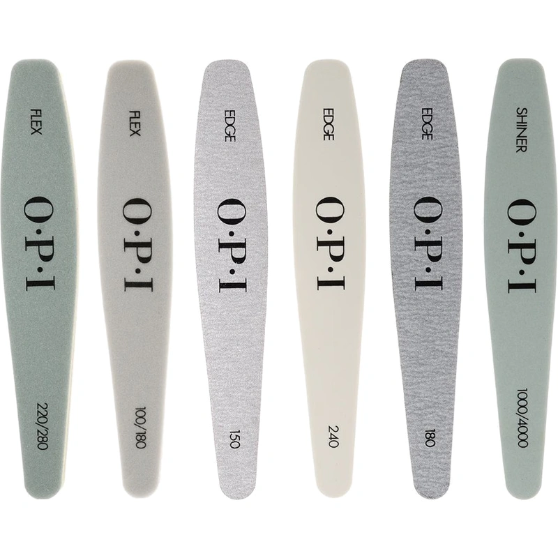 OPI Set de pile pentru manichiură și pedichiură Sample Pack (Nail Files) 6 buc