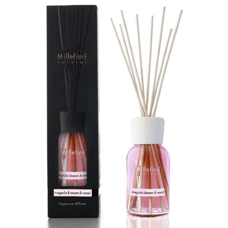 Millefiori Milano Difuzor de aromă Natural Magnolia Blossom & Wood 500 ml