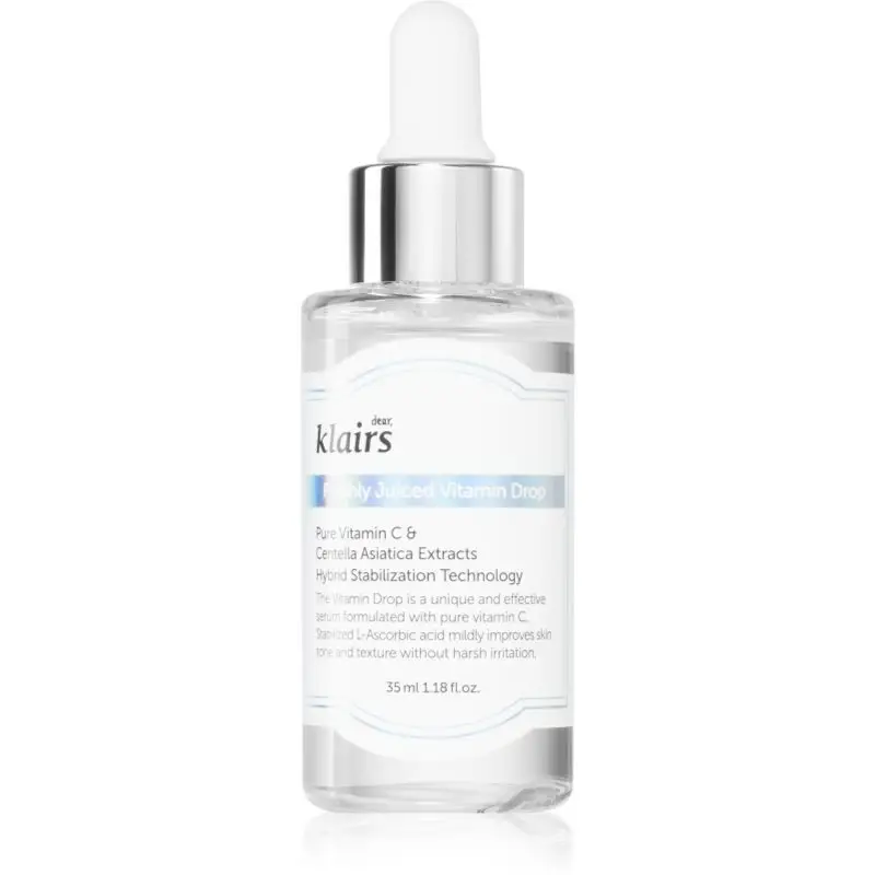 Klairs Freshly Juiced Vitamin Drop ser facial hidratant cu vitamina C 35 ml