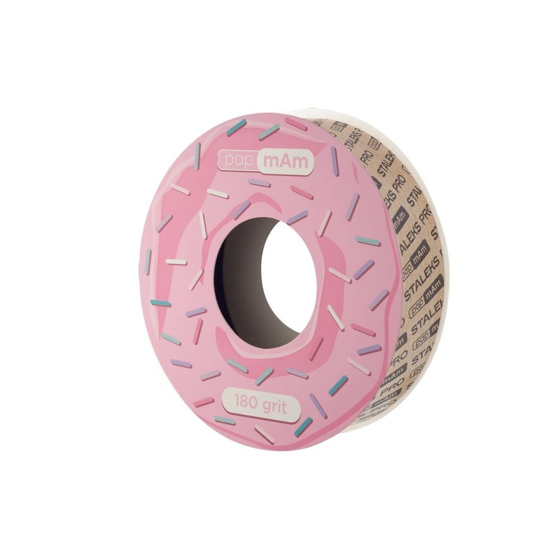 STALEKS Bandă abrazivă de unică folosință fără ambalaj Expert 180 (White Disposable Abrasive Tape)