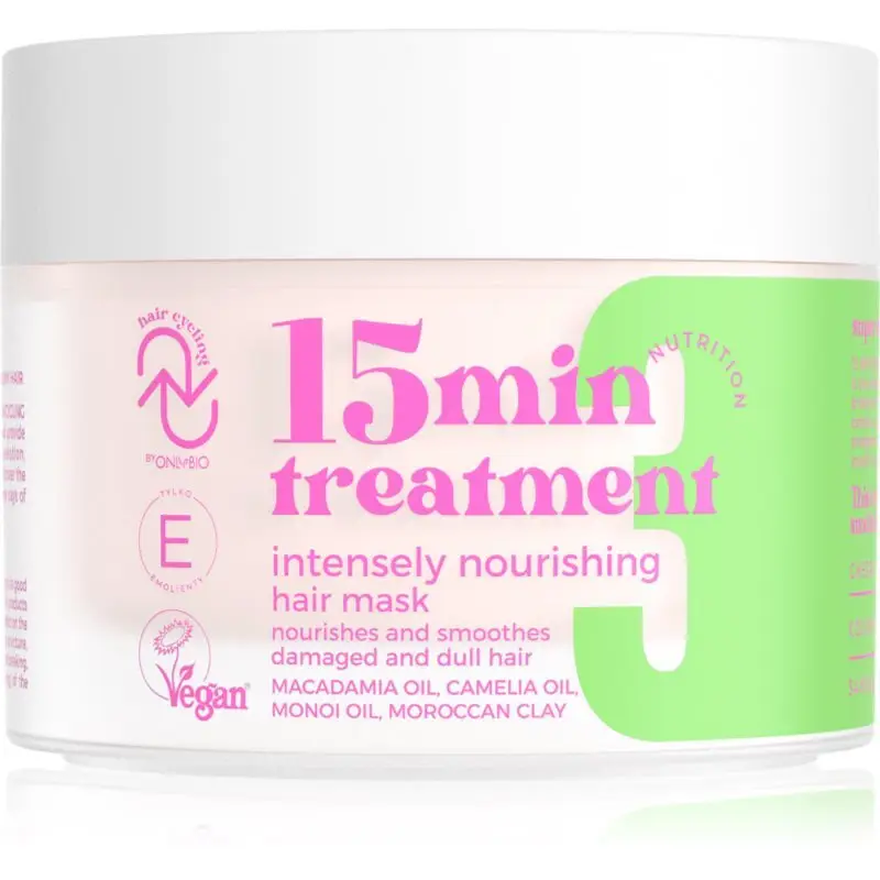 OnlyBio Hair Cycling Nutrition mască hrănitoare profundă pentru păr 280 ml