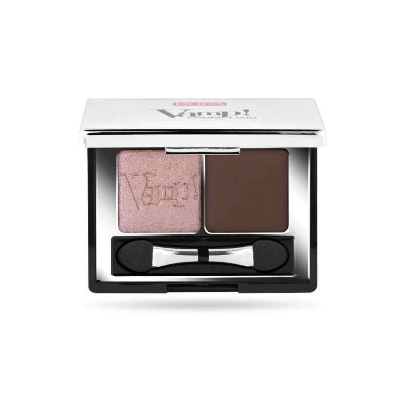 PUPA Milano Farduri de ochi Vamp! (Compact Duo Eyeshadow) 2,2 g 002 Pink Earth