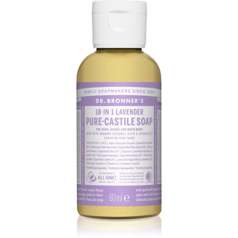 Dr. Bronner’s Lavender săpun lichid universal 60 ml