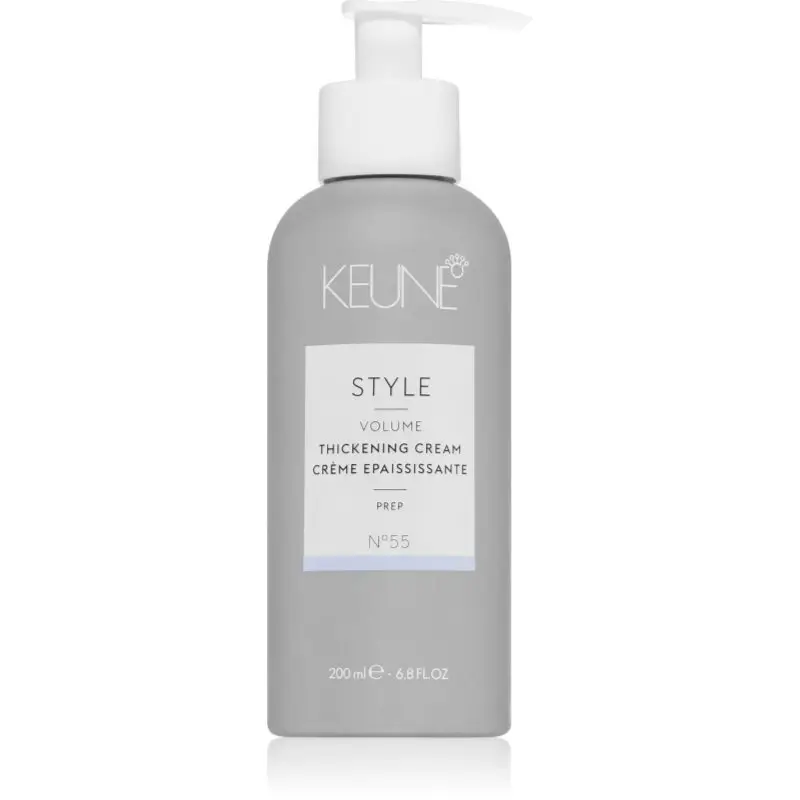 Keune Style Volume Thickening Cream crema styling pentru modelarea termica a parului 200 ml
