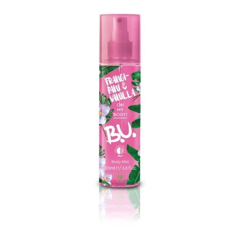 B.U. Frangipani - spray parfumat pentru corp, 200 ml