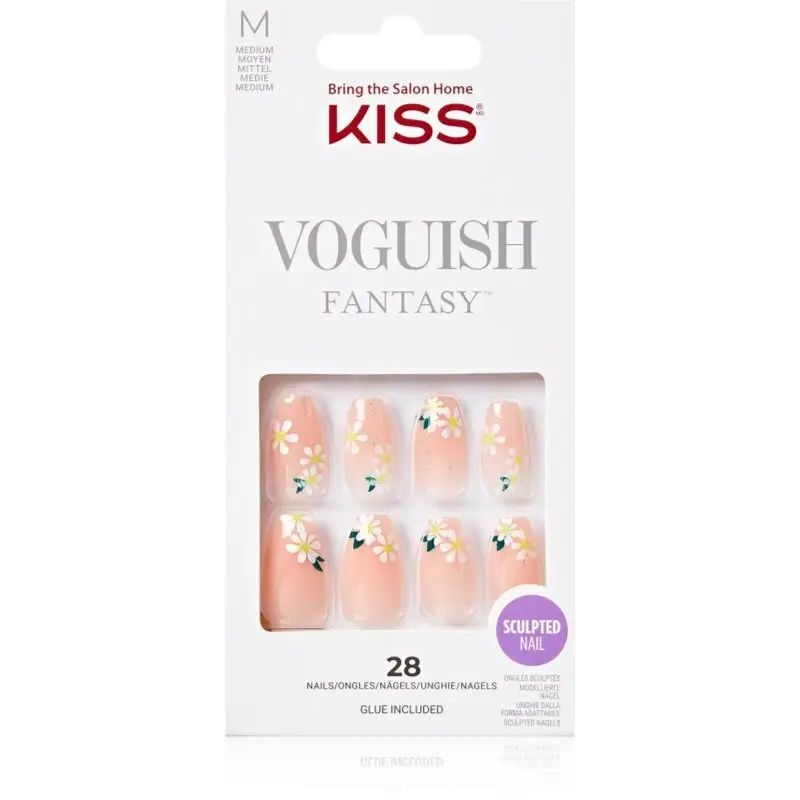 KISS Voguish Fantasy Medium unghii artificiale 4 Wheel Drive 28 buc