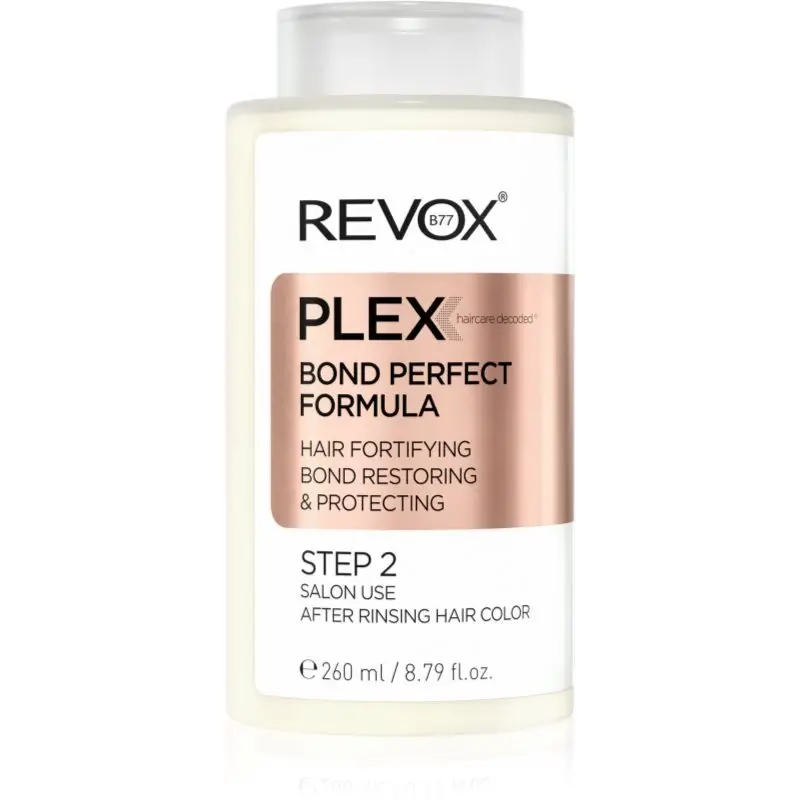 Revox B77 PLEX Bond Perfect Formula. Step 2 ingrijire consolidata dupa tratarea chimica a parului 260 ml