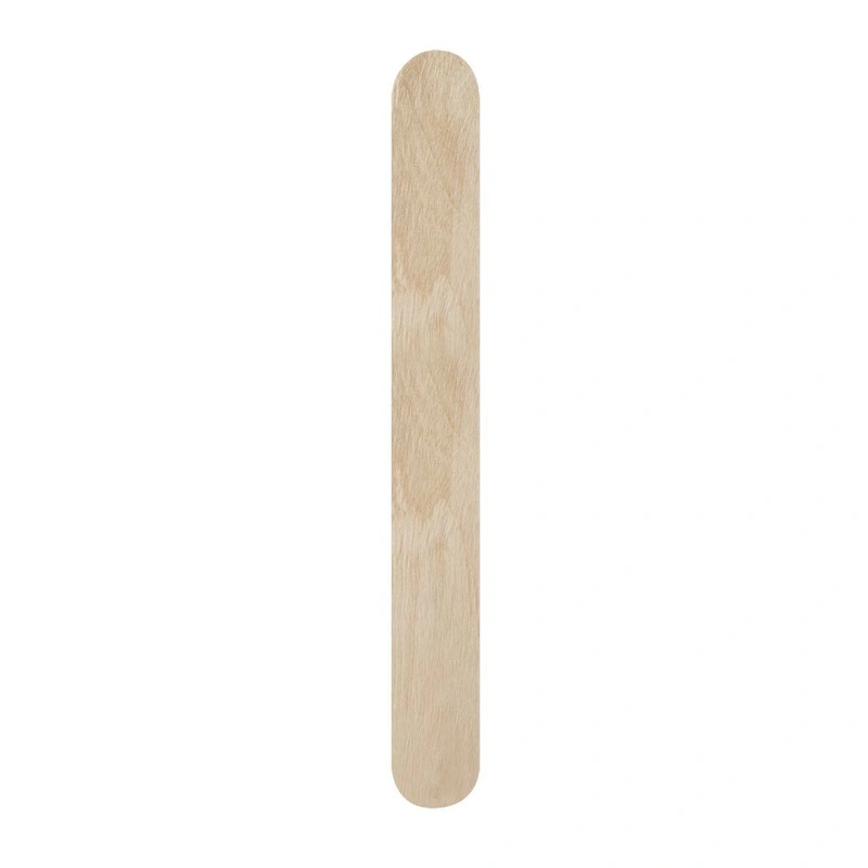 STALEKS Mâner din lemn de unică folosință pentru pilă papmAm Expert 20 (Straight Disposable Wooden Nail File Base) 50 buc