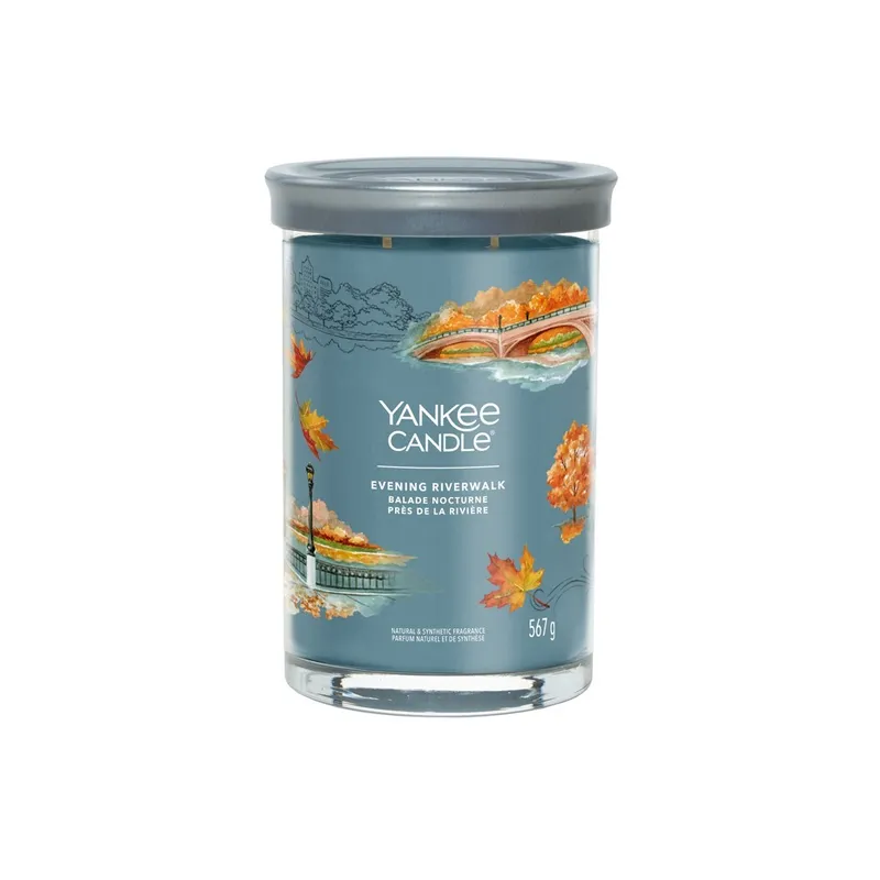 Yankee Candle Lumânare aromatică Signature pahar mare Evening Riverwalk 567 g