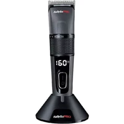 BaByliss PRO Mașină de tuns profesională pentru păr cu inel rotativ pentru a regla înălțimea de taiere Cut-Definer FX872E