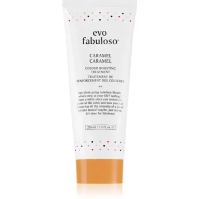 EVO Fabuloso Colour Boosting Treatment balsam pentru a evidentia culoarea parului culoare Caramel 220 ml