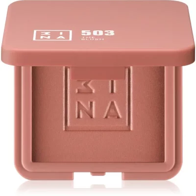 3INA The Blush fard de obraz compact culoare 503 - Nude Pink 7,5 g