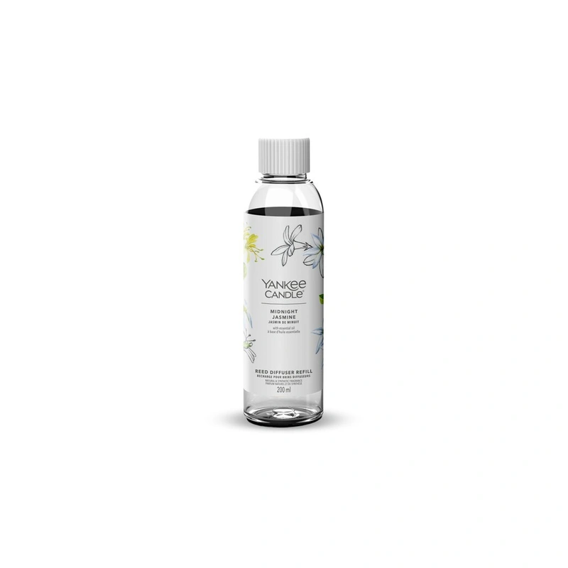 Yankee Candle Rezervă de schimb pentru difuzorul de aromă Signature Midnight Jasmine Reed 200 ml