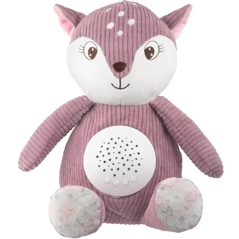 Canpol babies Fawn proiector cu melodie 3 in 1 Pink 1 buc