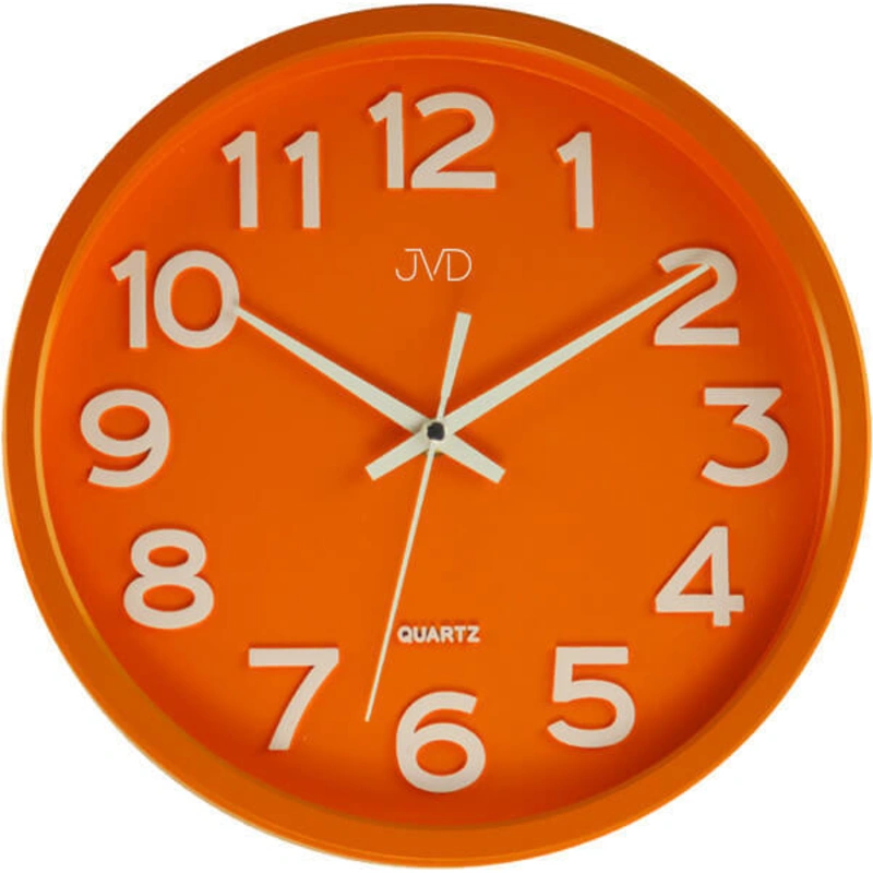 JVD Ceas de perete HX2413.1 Orange