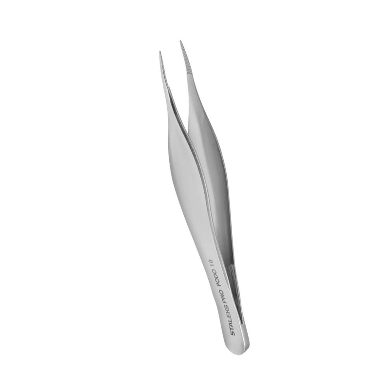 STALEKS Pensetă podiatrică profesională PODO 10 (Splinter Tweezers)