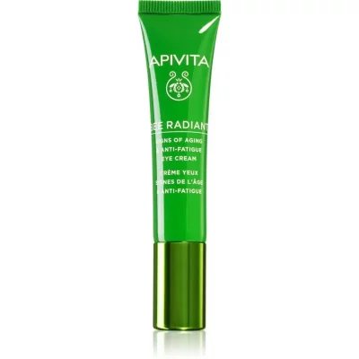 Apivita Bee Radiant Eye Cream cremă de ochi corectoare pentru cearcăne și riduri 15 m