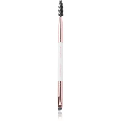 Brushworks Double Ended Brow Brush perie pentru modelarea sprâncenelor cu pensula 1 buc