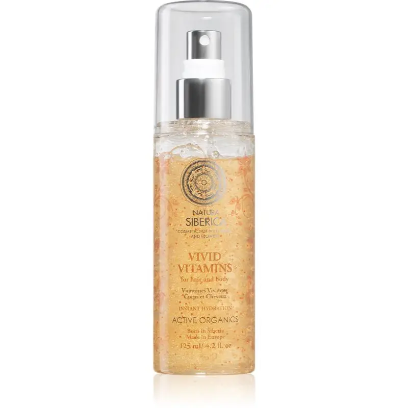 Natura Siberica Wild Herbs and Flowers vitamine vii pentru corp si par 125 ml