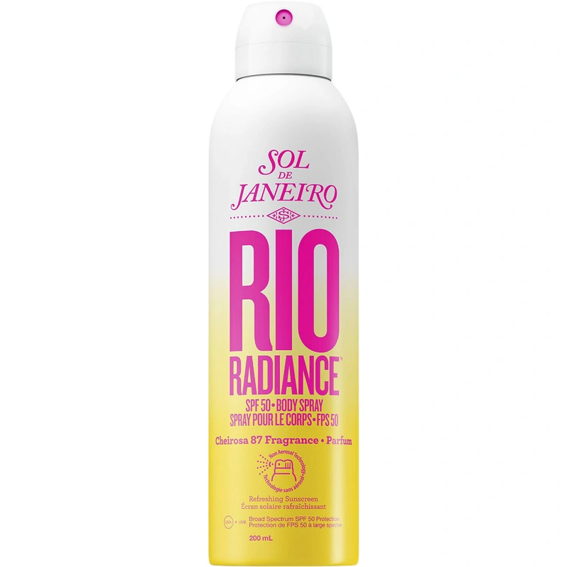 Sol de Janeiro Spray de corp răcoritor cu protecție solară SPF 50 Rio Radiance (Body Spray) 200 ml