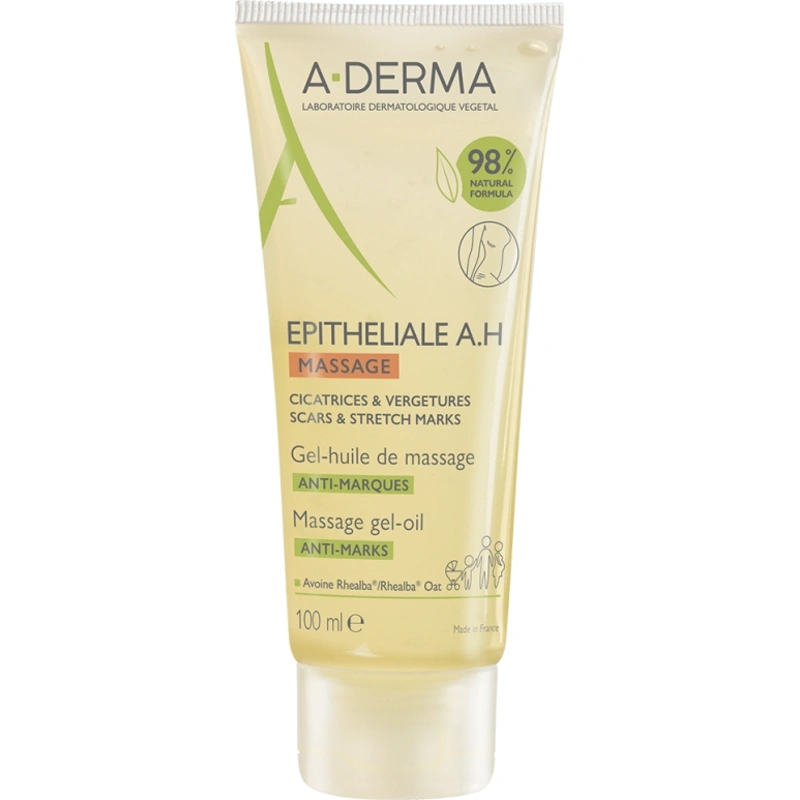 A-DERMA Ulei gel pentru masaj Epitheliale A.H. (Massage Gel-Oil) 100 ml