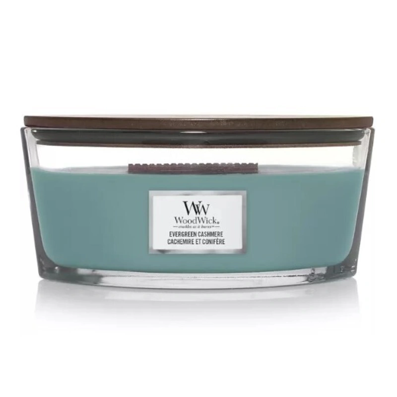 WoodWick Lumânare parfumată Evergreen Cashmere 453,6 g