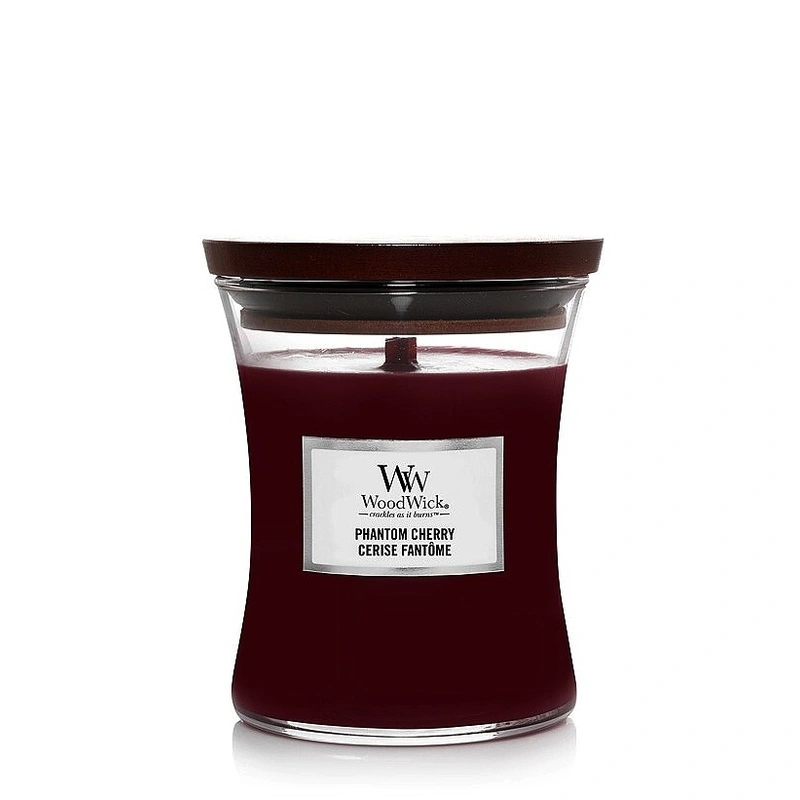 WoodWick Lumânare parfumată Phantom Cherry 275 g