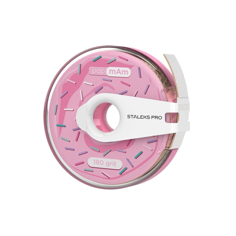 STALEKS Bandă abrazivă de unică folosință Expert 180 (White Disposable Abrasive Tape PapmAm) 8 m
