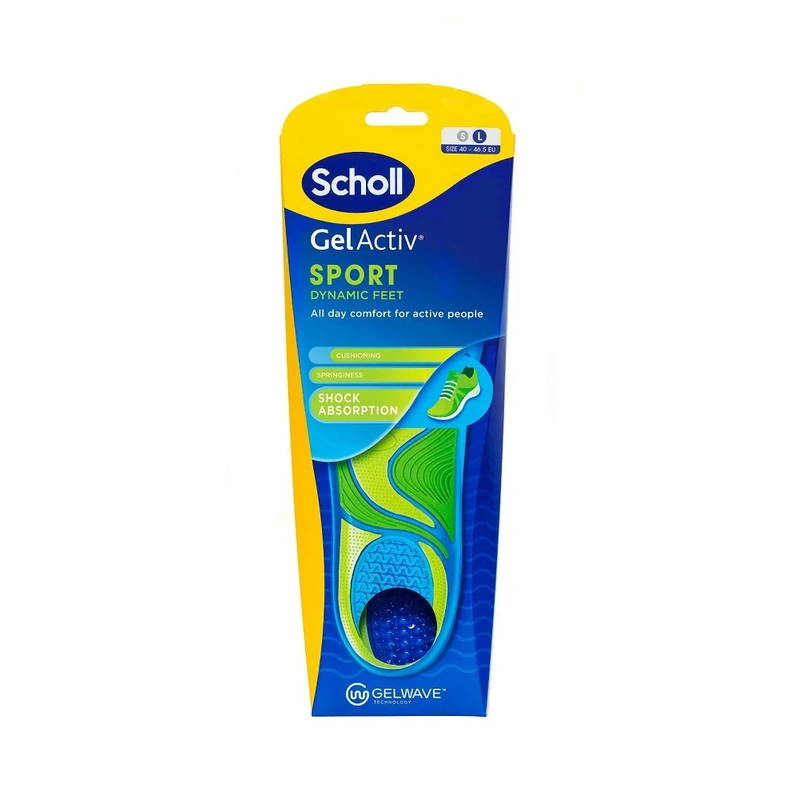 Scholl Branț de gel pentru încălțăminte GelActiv Sport (Insole) 1 pereche Large