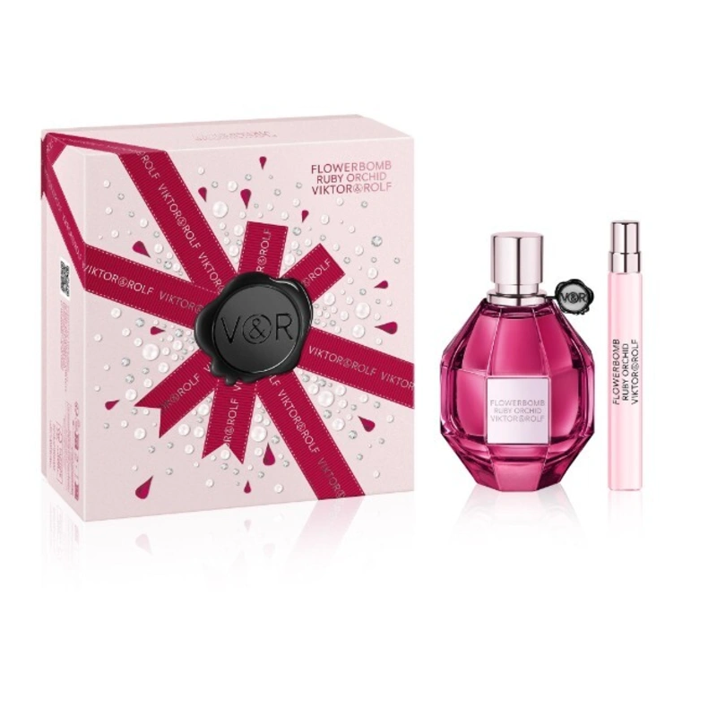 Viktor & Rolf Flowerbomb Ruby Orchid - EDP 100 ml + EDP 10 ml