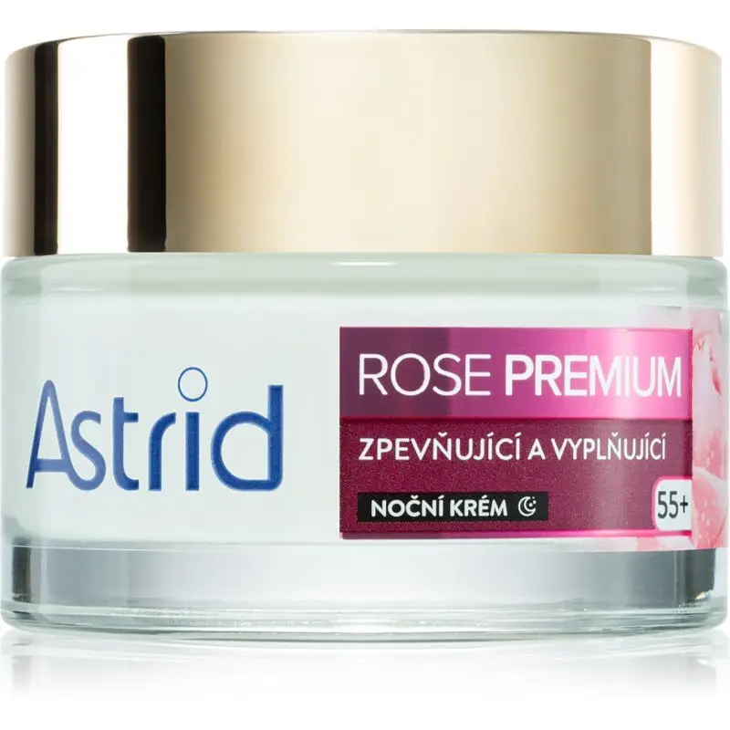 Astrid Rose Premium crema de noapte pentru fermitate pentru femei 50 ml