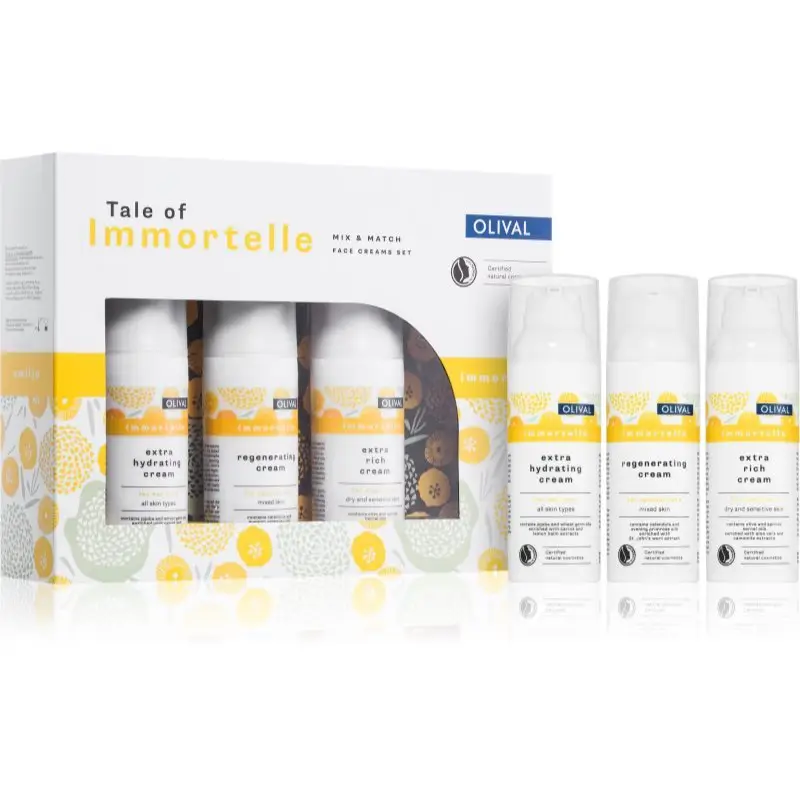 Olival Immortelle set cadou pentru un ten frumos