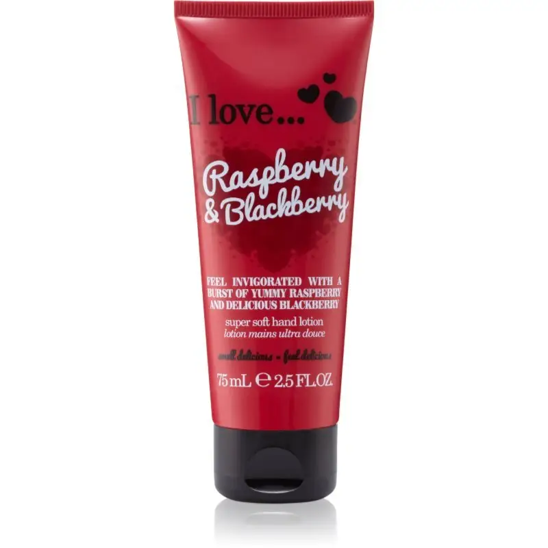 I Love Raspberry & Blackberry crema de maini 75 ml