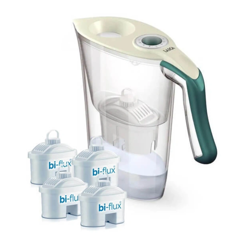 Laica J9064A1 Cană filtrantă Tosca SET + 4 filtre pentru filtrarea apei