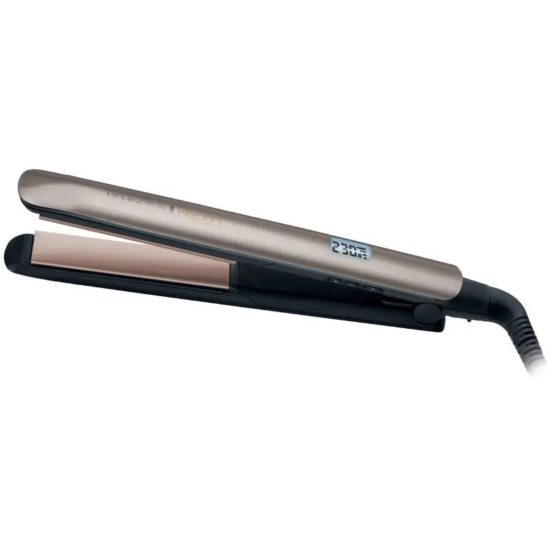 Remington Keratin Protect S8540 placa de intins parul suprafață ceramică, impregnată cu cheratină și ulei de migdale 1 buc