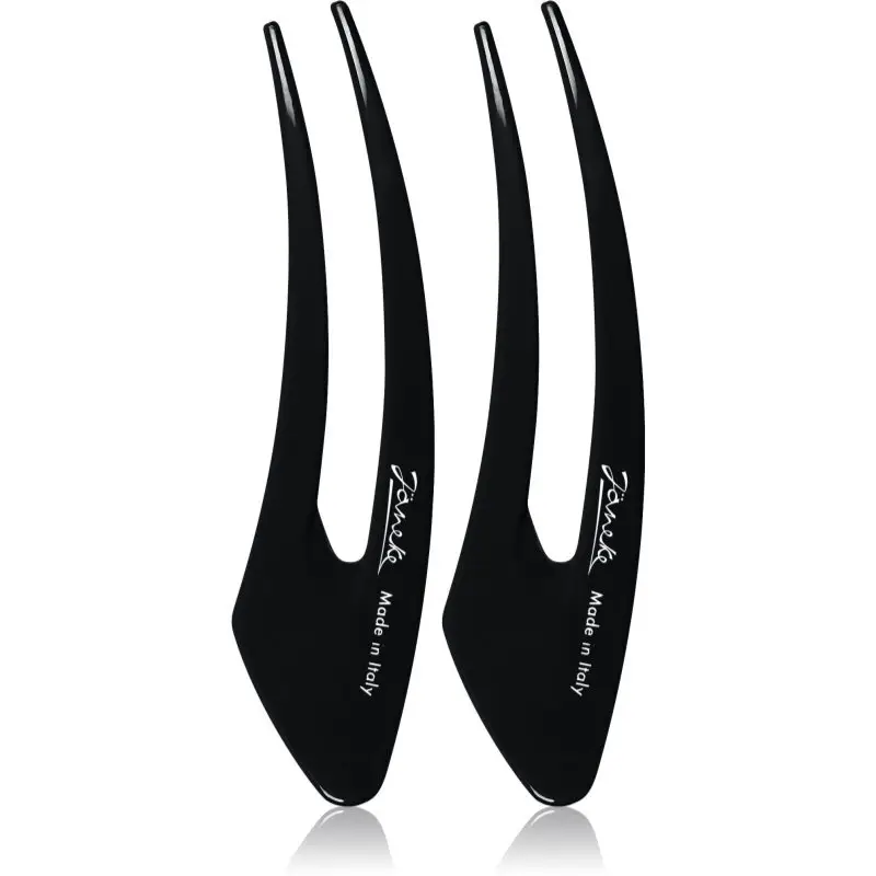 Janeke Hair Clip agrafe de par Black 13 cm