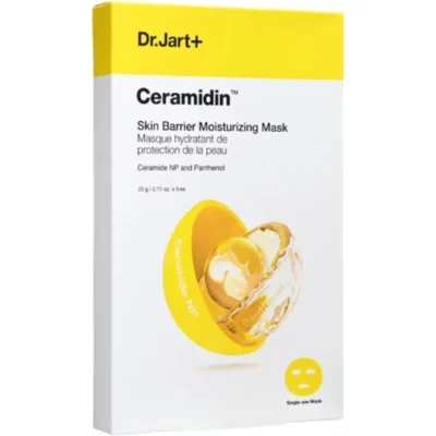 Dr. Jart+ Mască de față hidratantă și fortifiantă Ceramidin (Skin Barrier Moisturizing Mask) 5 x 22 g