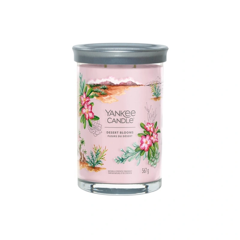 Yankee Candle Lumânare aromatică pahar mare Desert Blooms 567 g