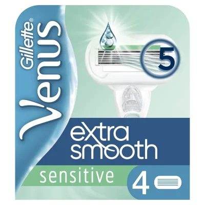 Gillette Cap de rezervă Venus Extra Smooth Sensitive 4 buc.