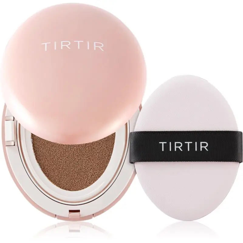 TIRTIR Mask Fit All Cover Cushion machiaj matifiant în burete culoare 43N Deep Cocoa 18 g