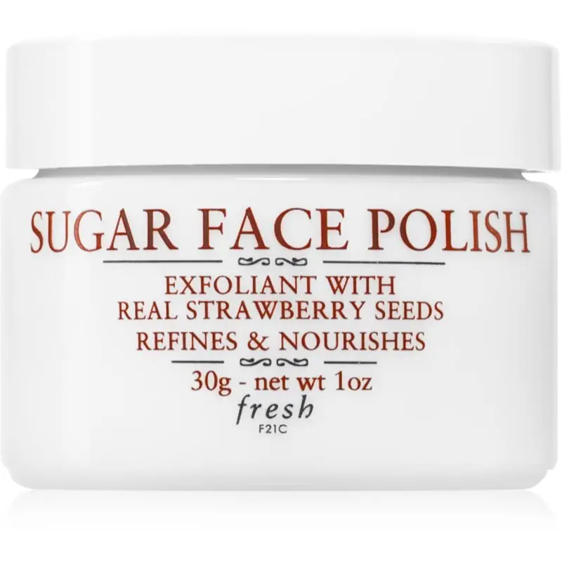 fresh Sugar Face Polish exfoliant din zahăr pentru față 30 g