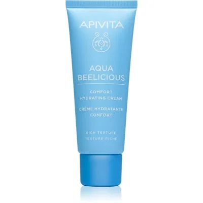 Apivita Aqua Beelicious Comfort Hydrating Cream Rich Crema de fata Hrănitoare pentru zi și noapte hidratant 40 ml