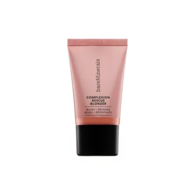 bareMinerals Fard de obraz lichid și bronzer 2in1 Complexion Rescuer Blonzer (Liquid Blush + Bronzer) 15 ml Kiss of Rose