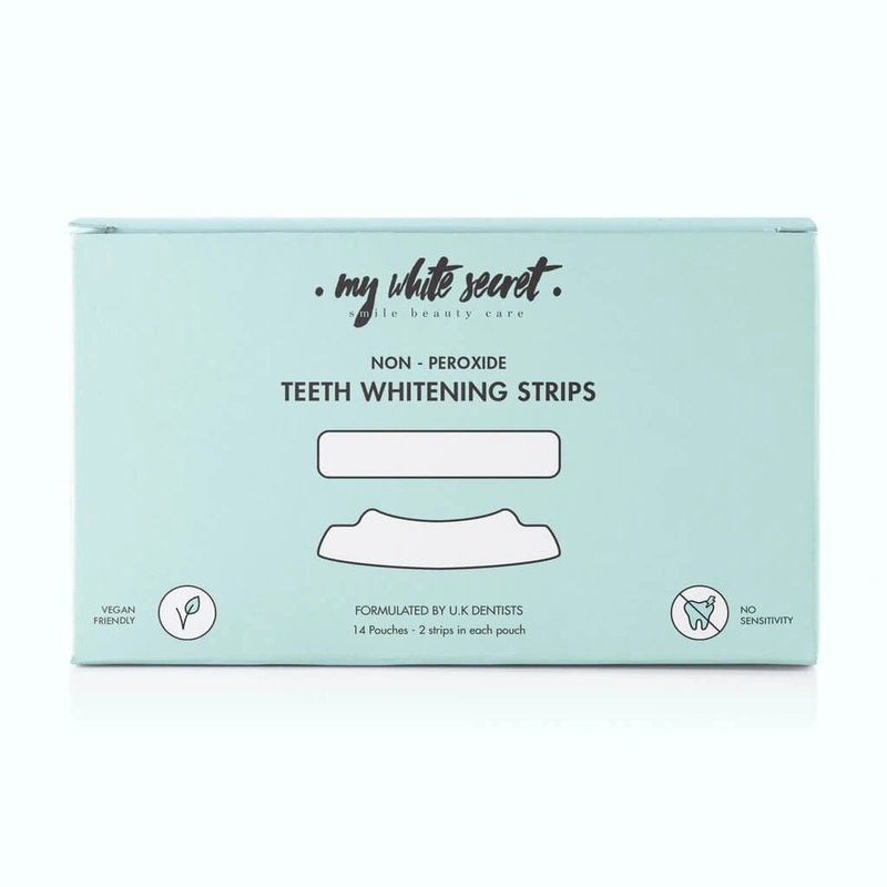 My White Secret Benzi de albire a dințilorWhitening Strips 14 buc