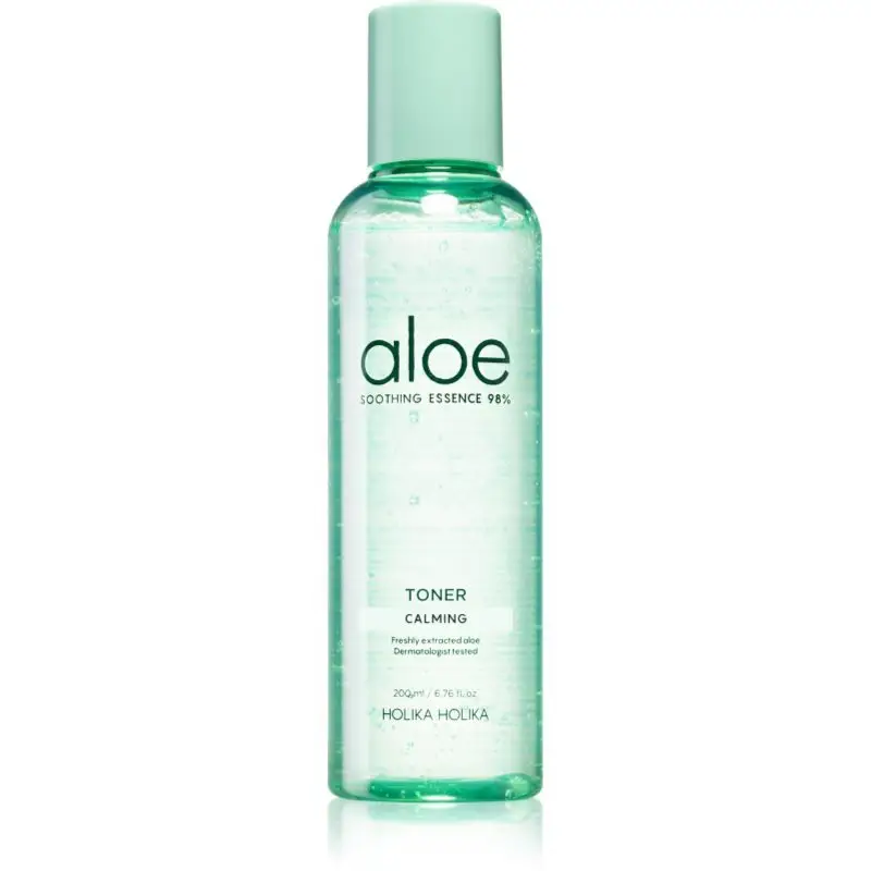 Holika Holika Aloe Soothing Essence Toner cu hidratare si hranire cu efect racoritor 200 ml