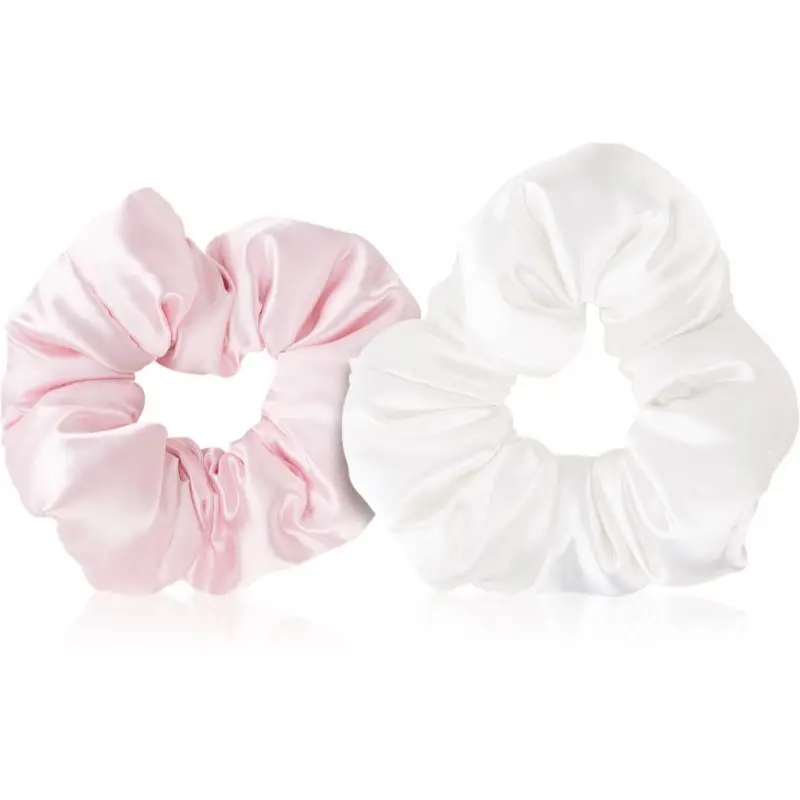 Brushworks Large Cloud elastic de păr din satin 2 buc